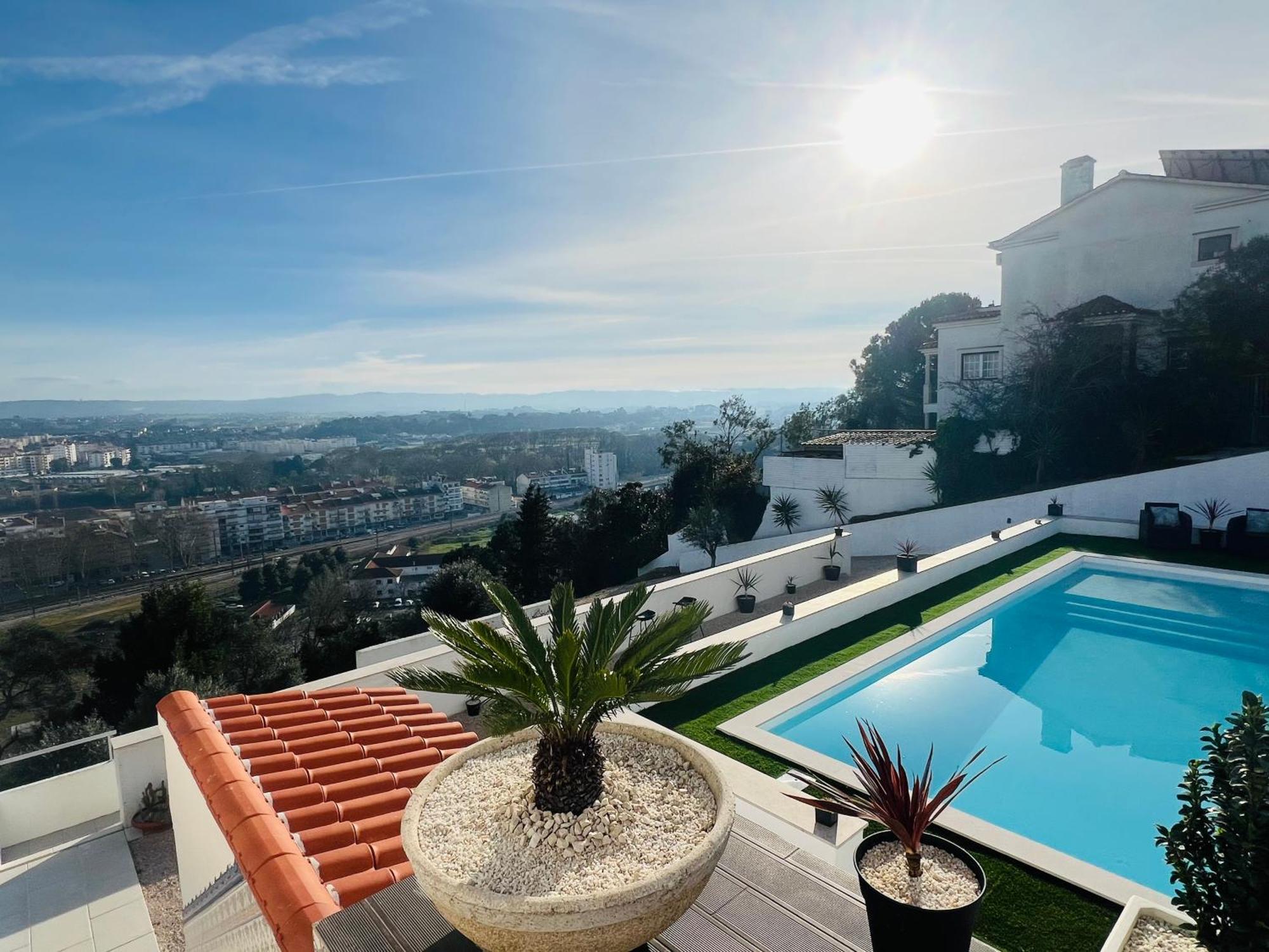 Vila Pombal Tomar Apartments - Pool & City Views Eksteriør billede